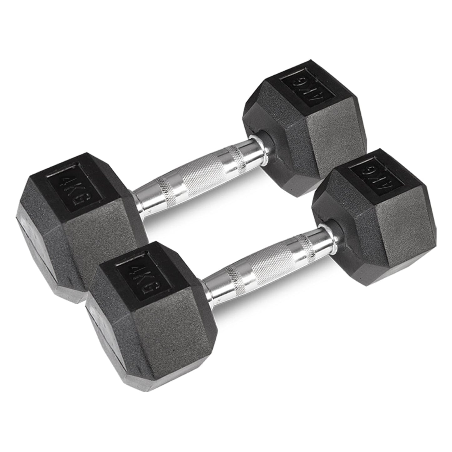 NNEDSZ 4kg Hex Dumbbell (Pair)